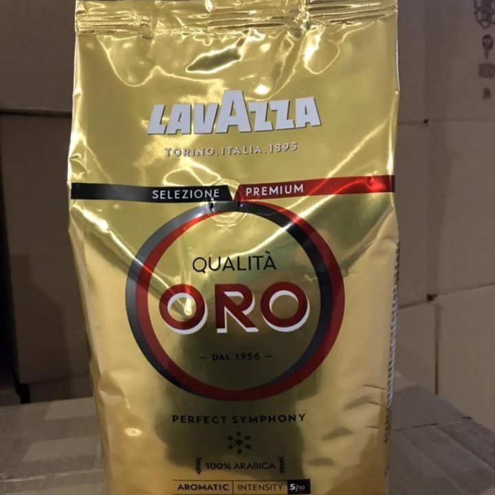 Кофе зерновой LAVAZZA QUALITA ORO 1 кг