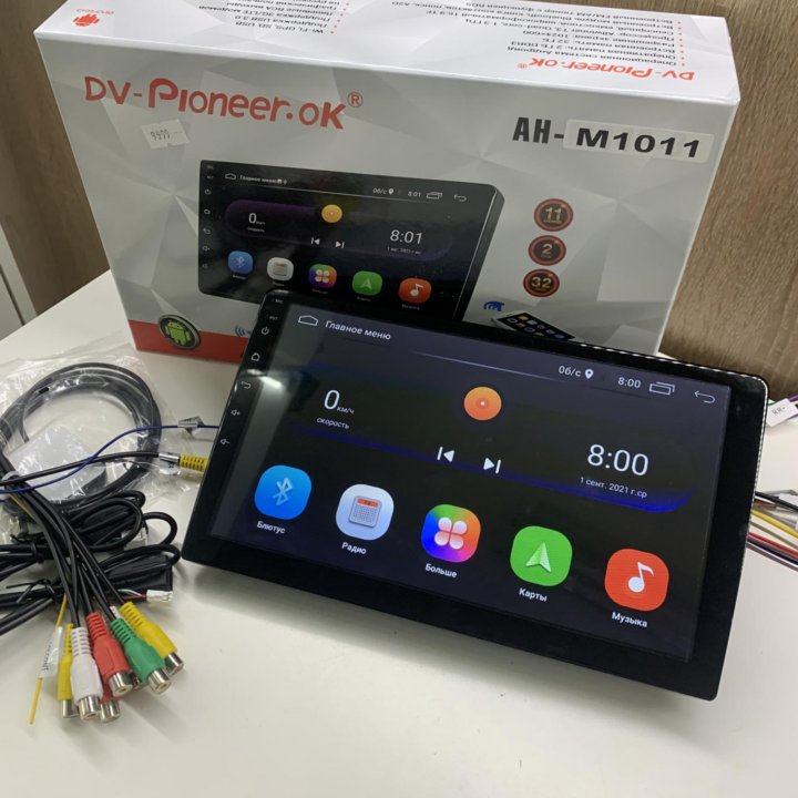 Магнитола Pioneer.ok 10 дюймов Android (новая)