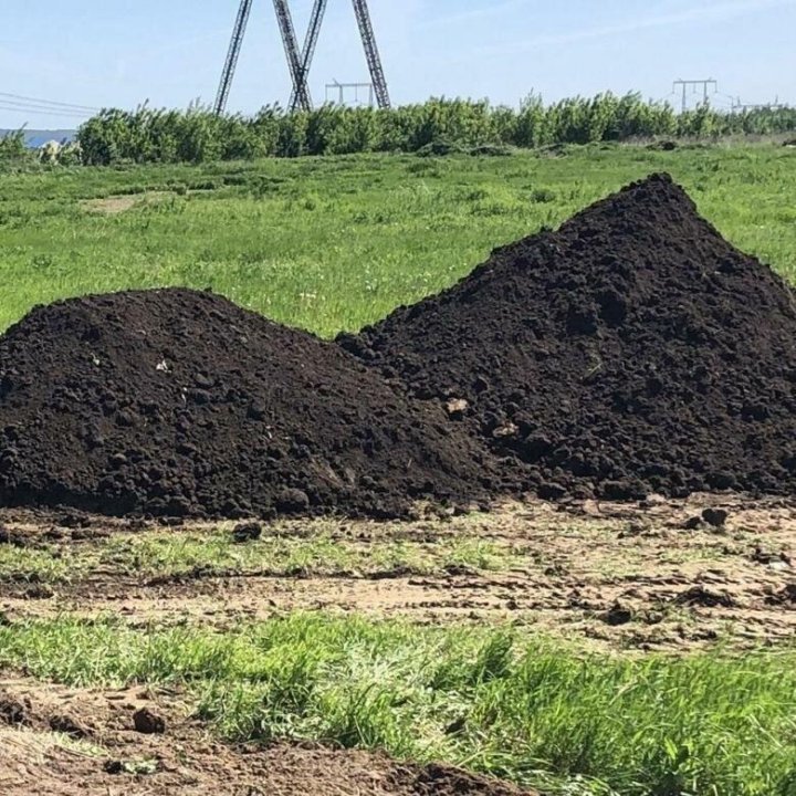 Доставка: чернозём, плодородная земля, торф и др.