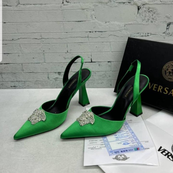 Туфли Versace* зеленые