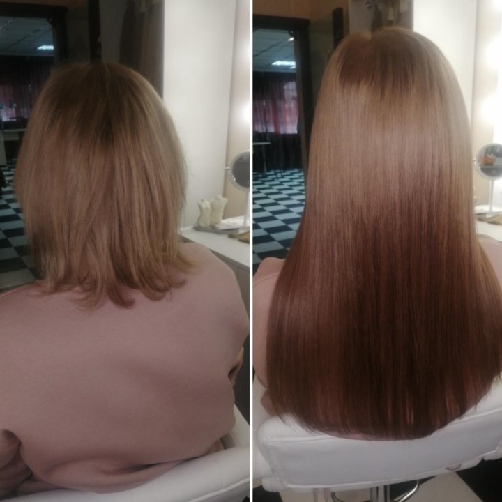 Наращивание волос