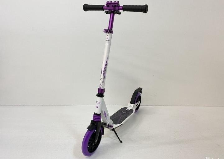 Самокат Tech Team City Scooter 2022 Purple