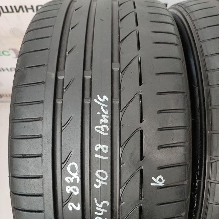 Bridgestone Potenza S001 245/40 R18 93Y, 2 шт