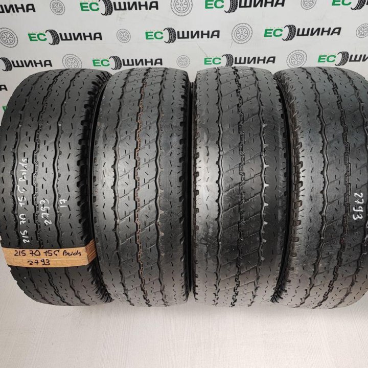 Bridgestone Duravis R630 215/70 R15C 109S, 4 шт