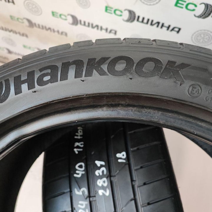 Hankook Ventus S1 evo2 K117 245/40 R18 93Y, 2 шт