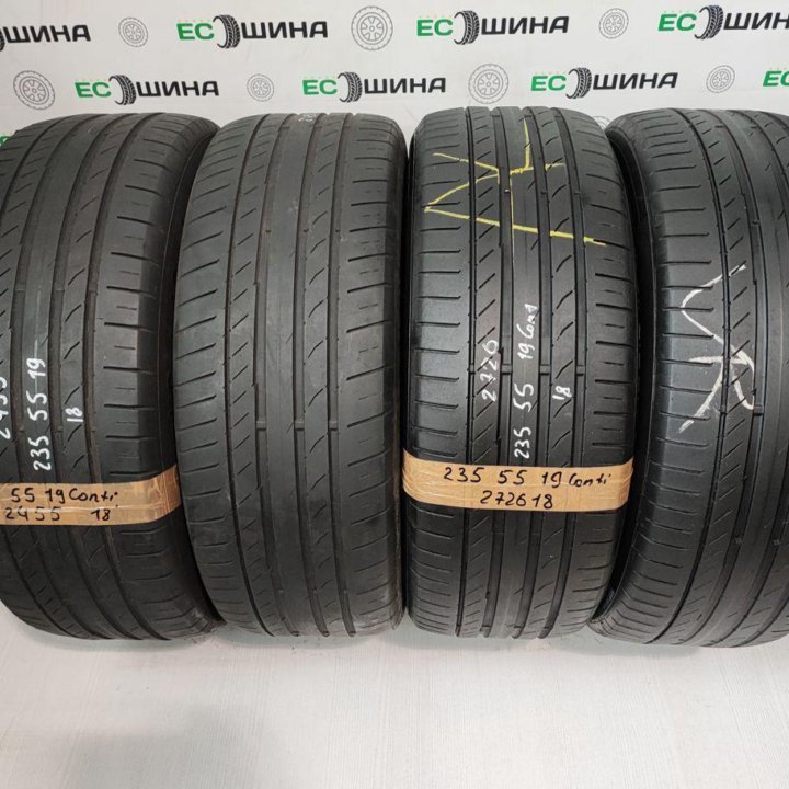 Continental ContiSportContact 5 235/55 R19 101V, 2 шт