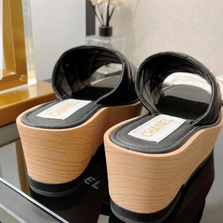 Сабо на платформе Chanel* AAA