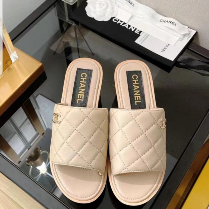 Сабо на платформе Chanel* AAA