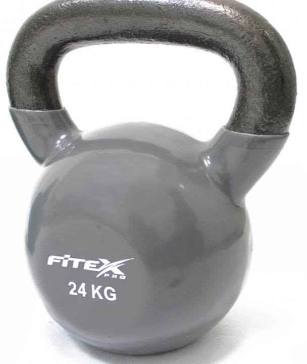 Гиря в виниловой оболочке 24 кг FITEX PRO