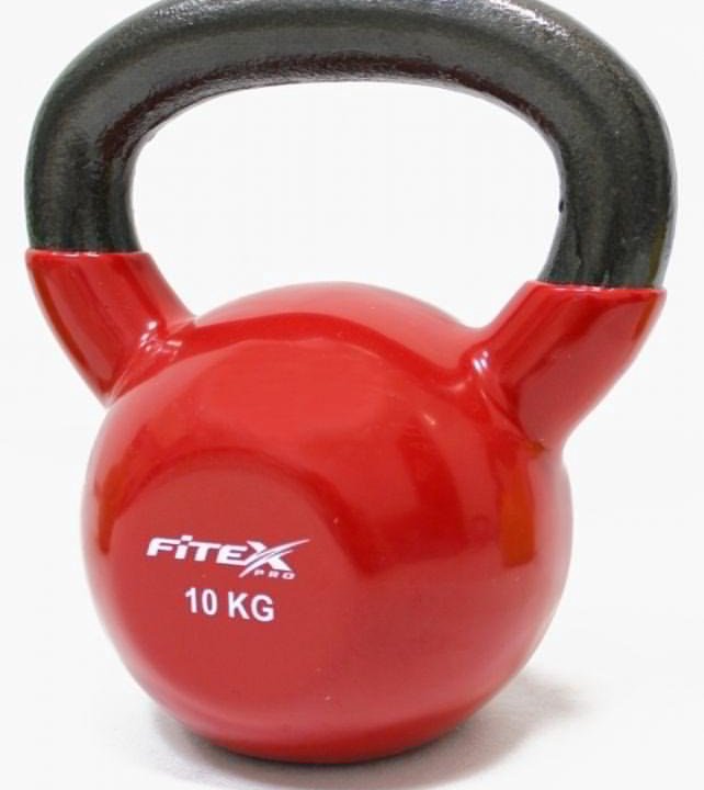 Гиря в виниловой оболочке 10 кг FITEX PRO