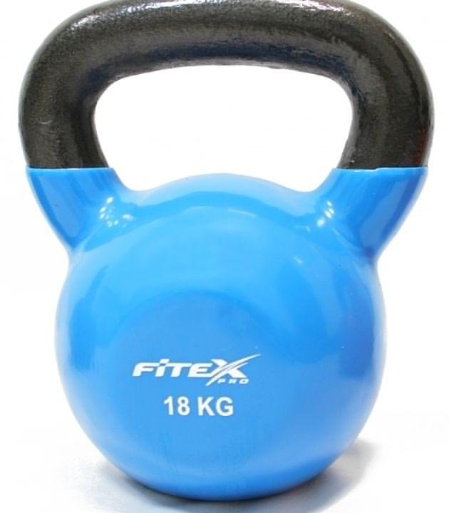 Гиря в виниловой оболочке 18 кг FITEX PRO