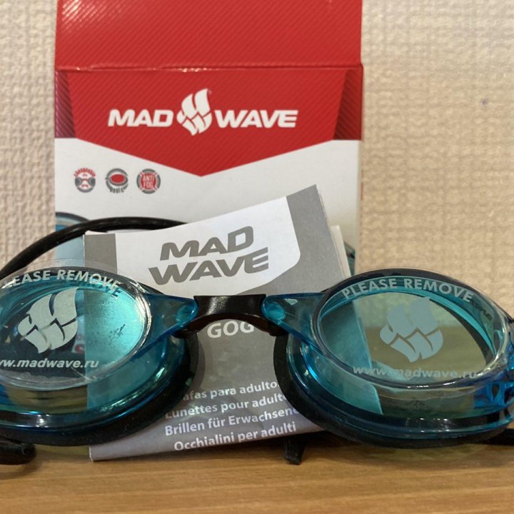 Очки для плавания MAD WAVE