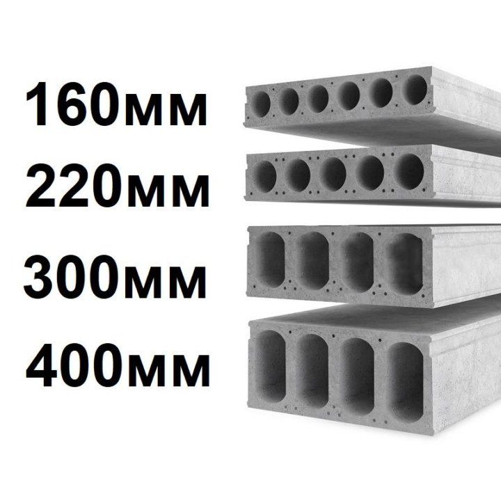 Плиты перекрытия ПБ 45-12-8