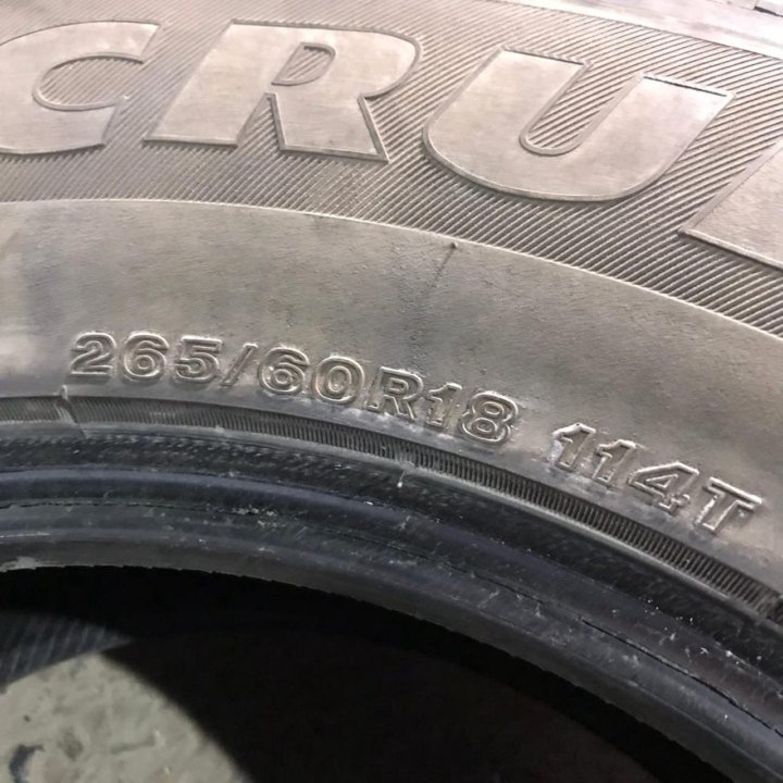 265/60R18 Bridgestone Ice Cruiser 7000 (№273)