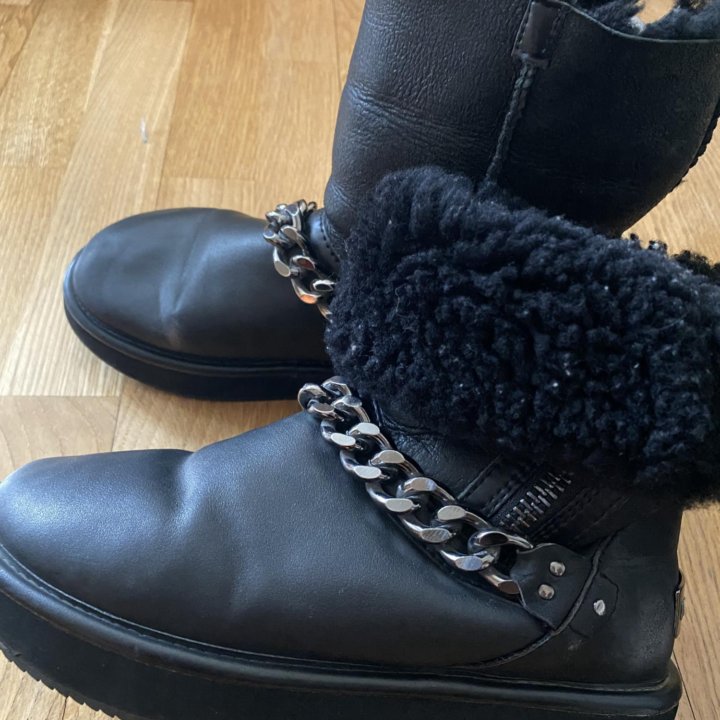 Угги чёрные