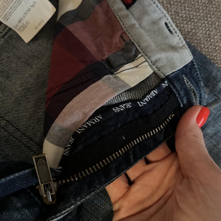 Джинсы мужские, Armani Jeans оригинал р-р 29