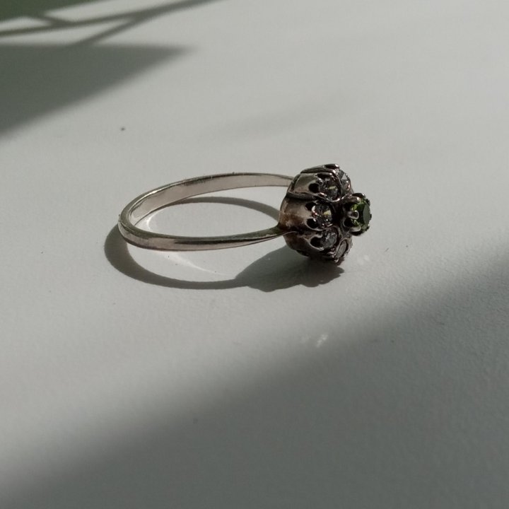 Кольцо серебряное