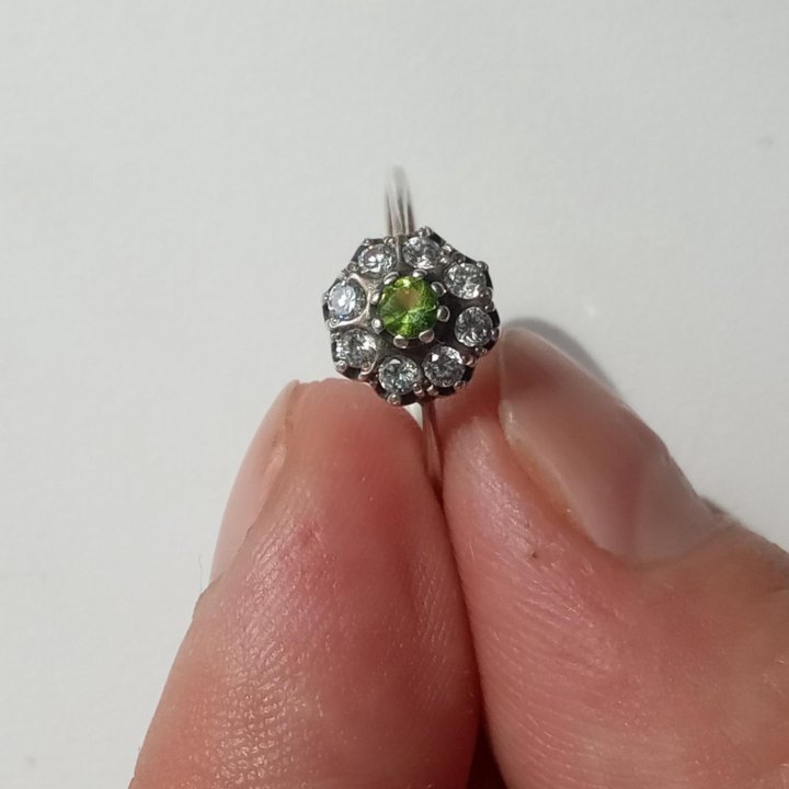 Кольцо серебряное