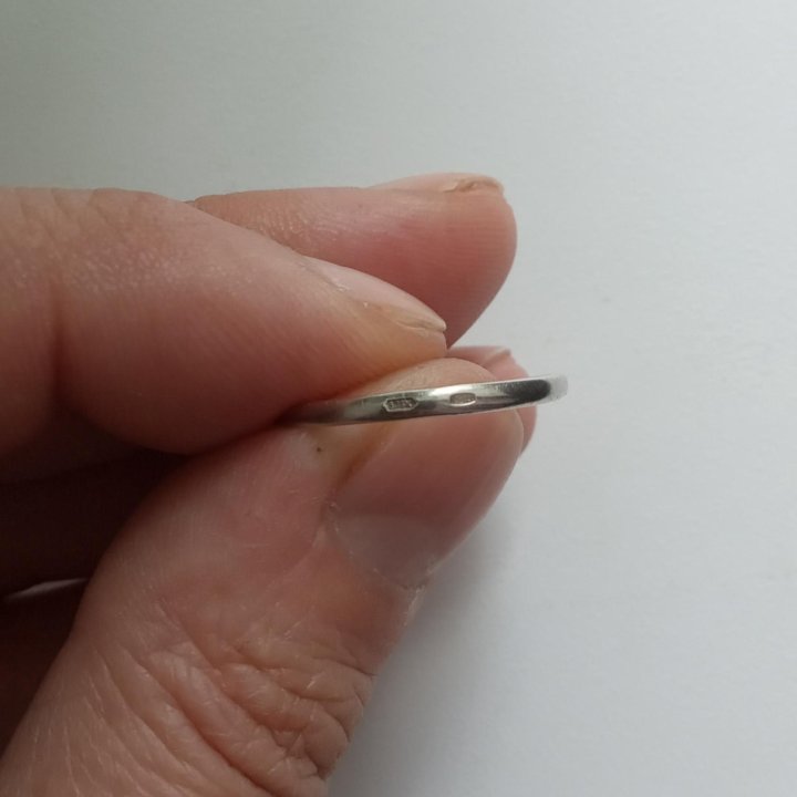 Кольцо серебряное