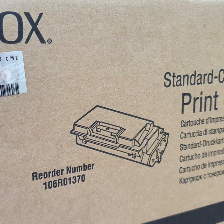 Картридж лазерный Xerox 106R01370 черный