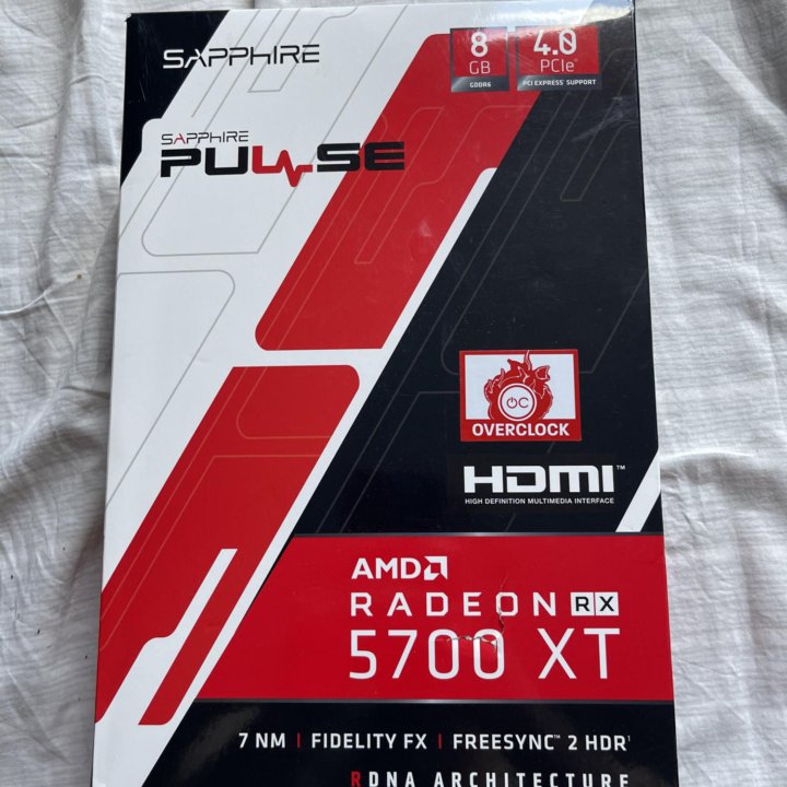 Видеокарта Sapphire AMD Radeon RX 5700 XT puls