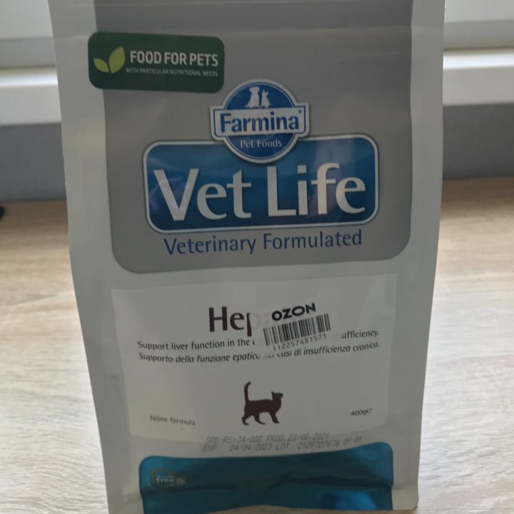 Farmina Vet Life Hepatic для котов и кошек