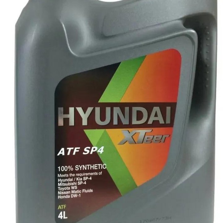 Hyundai XTeer ATF SP4, 4л