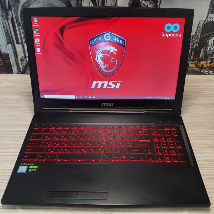 Мощный игровой ноутбук MSI GTX на Intel Core i7