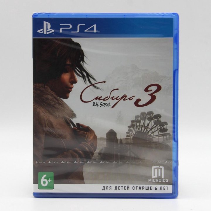 Сибирь 3 для PS4 (Новая)