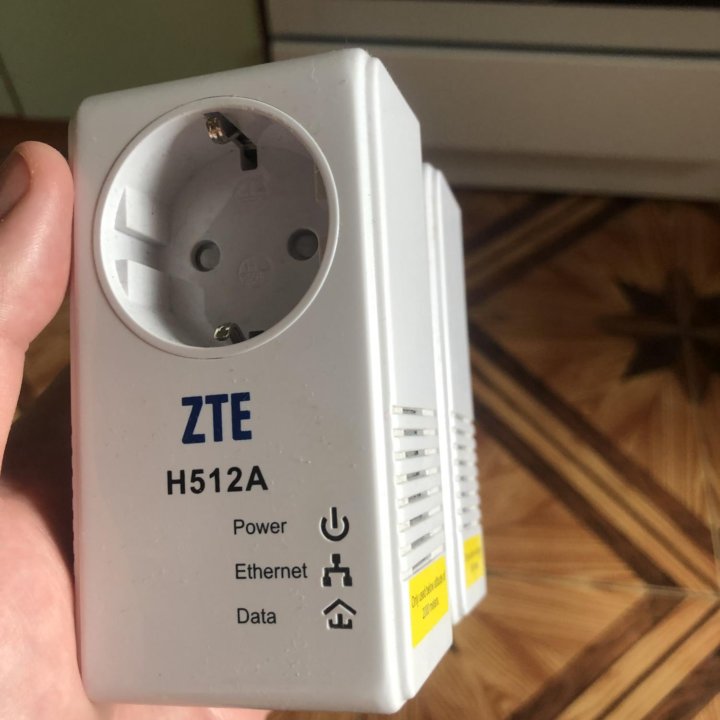 Удлинитель интернернета plc адаптер zte h512a