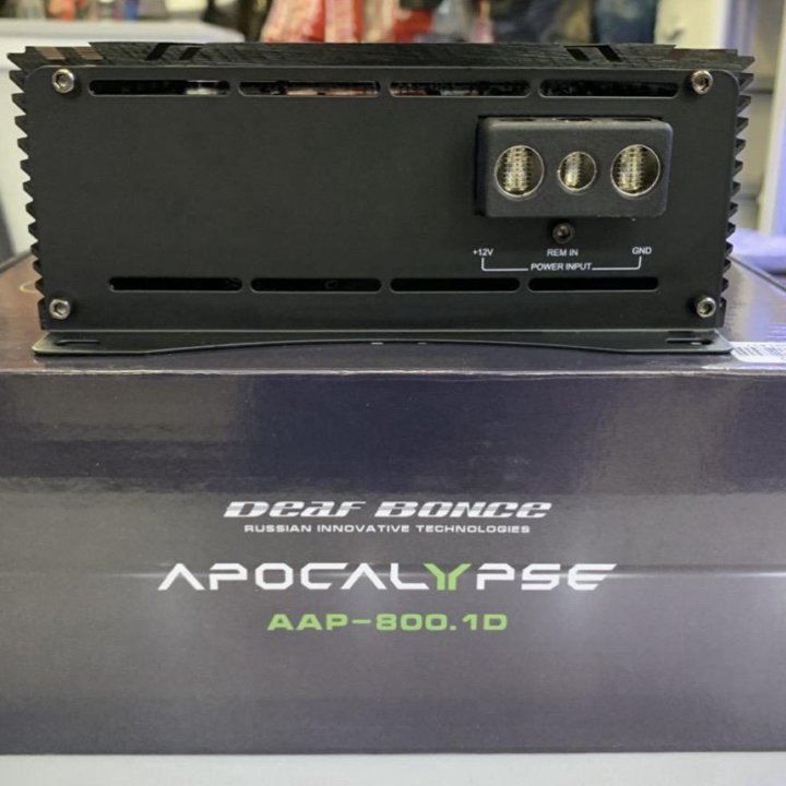 Усилитель APOCALYPSE AAP-800.1D ATOM PLUS