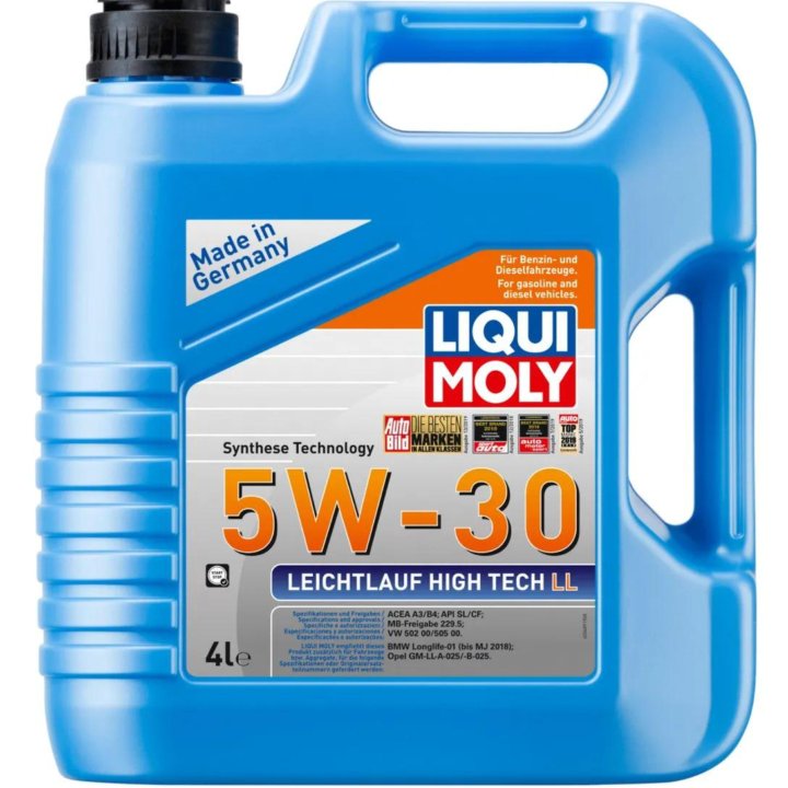 Liqui Moly Leichtlauf High Tech 5W30 LL, 4л