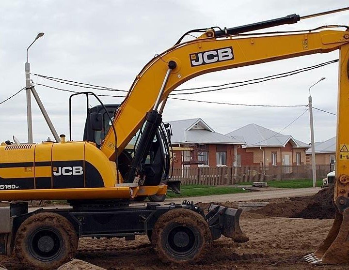 Аренда колесного экскаватора JCB 160W