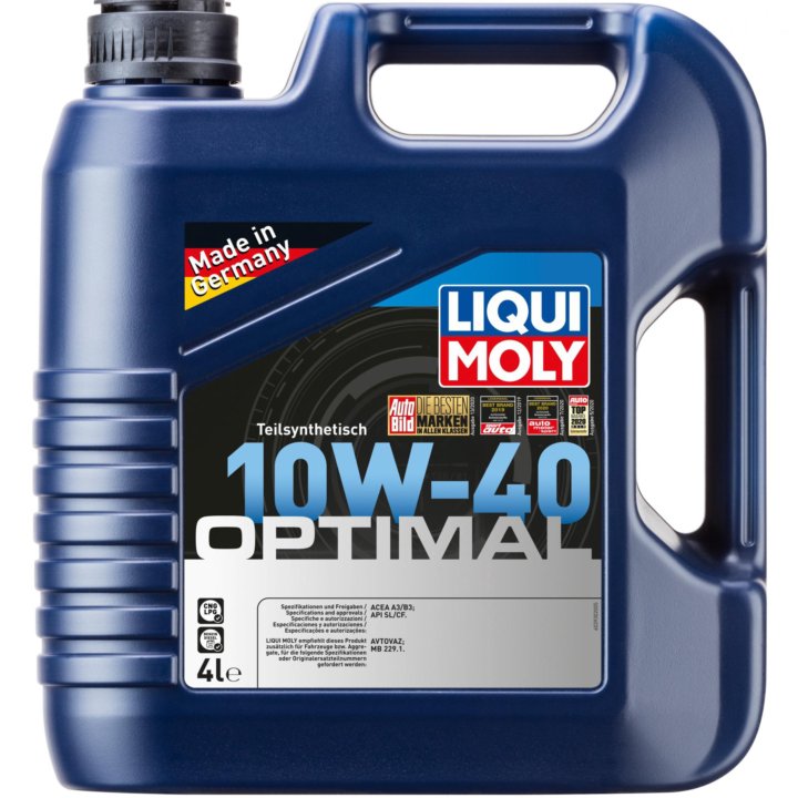 Liqui Moly Optimal 10W40 A3/B4/SL/CF, 4л