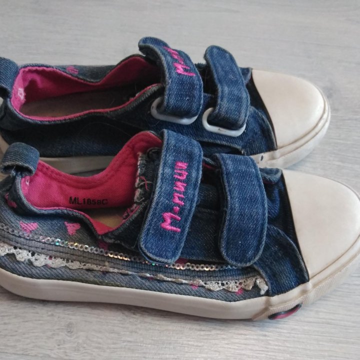 Кеды для девочки р.29