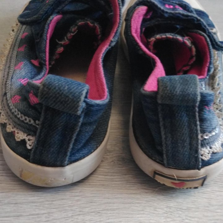 Кеды для девочки р.29