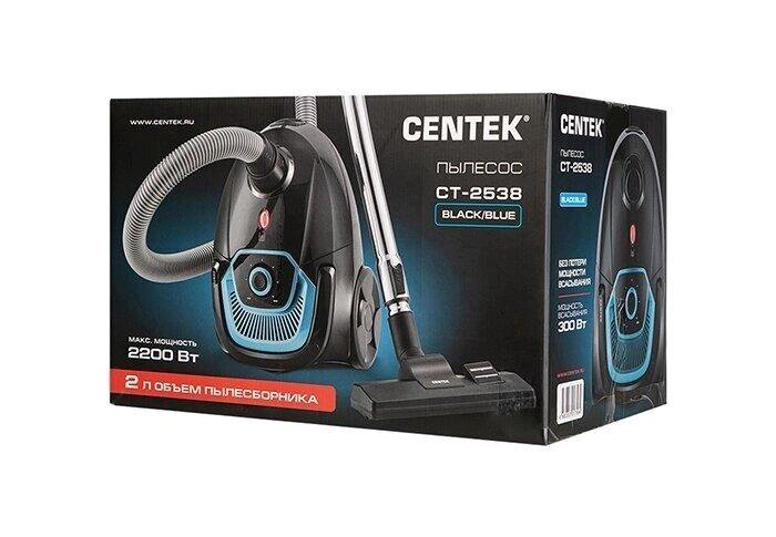 Пылесос Centek CT-2538 Blue спрей 2200/300Вт, регу