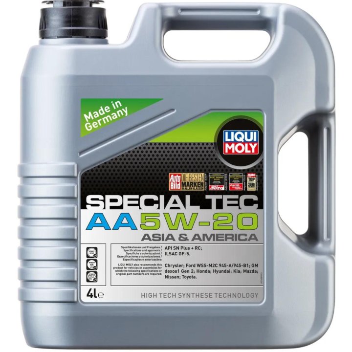 Liqui Moly Special Tec AA 5W20 SP/GF-6A, 4л