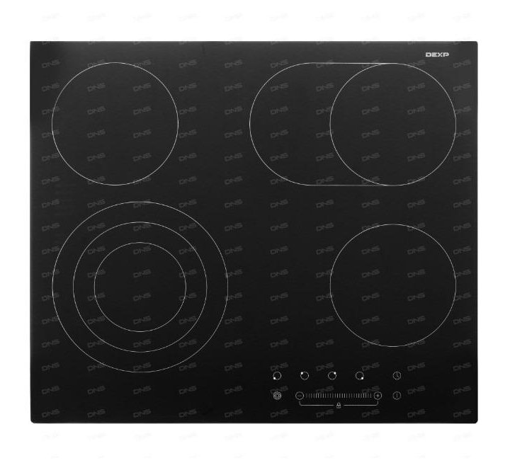 Электрическая варочная поверхность DEXP 5M4СTYL/B