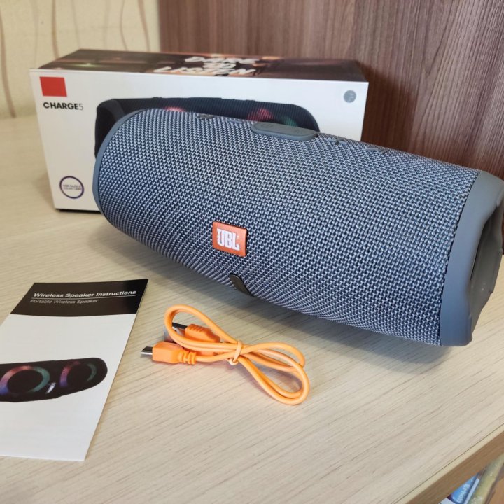 Колонка jbl charge 5 серая