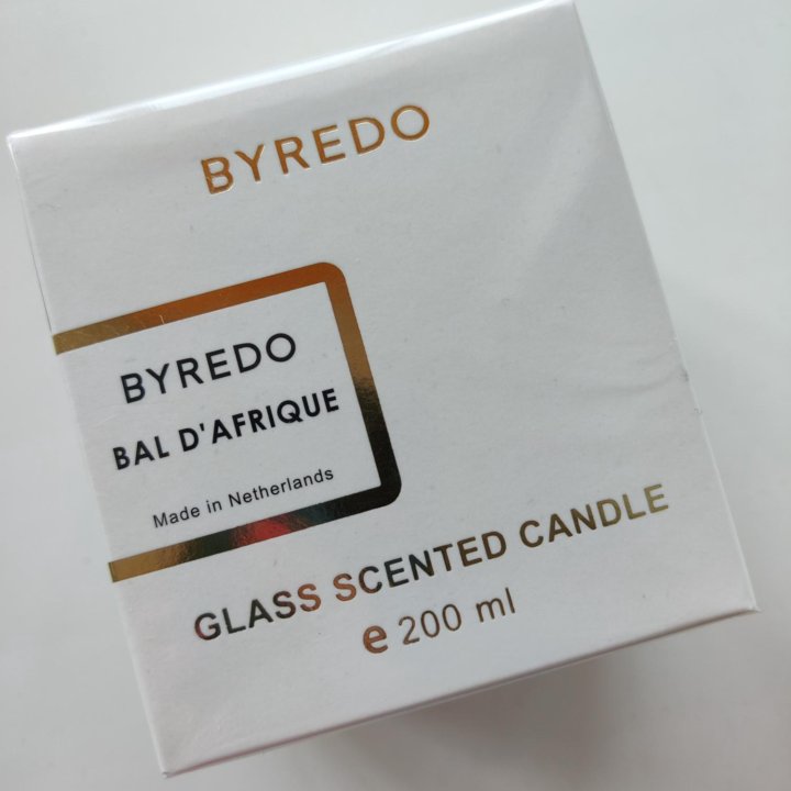 Парфюмированная свеча Byredo Bal D'Afrique