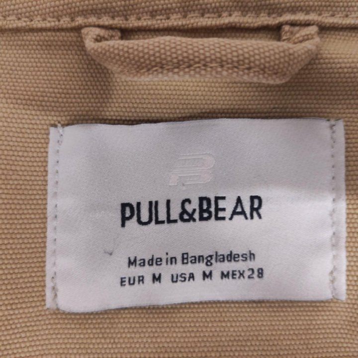 Джинсовка бежевая PULL & BEAR