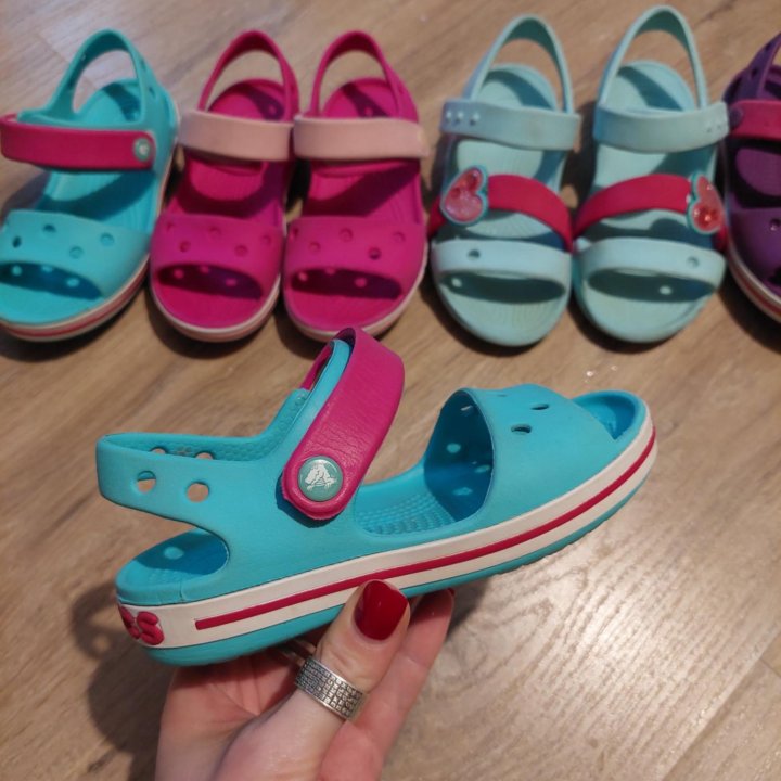 Сандали детские crocs c10, c 11