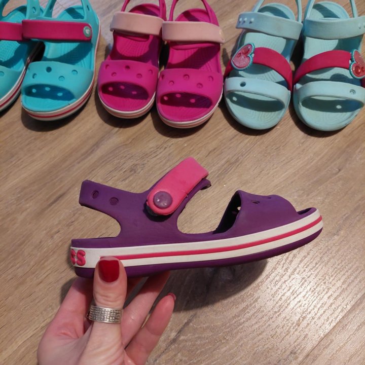 Сандали детские crocs c10, c 11