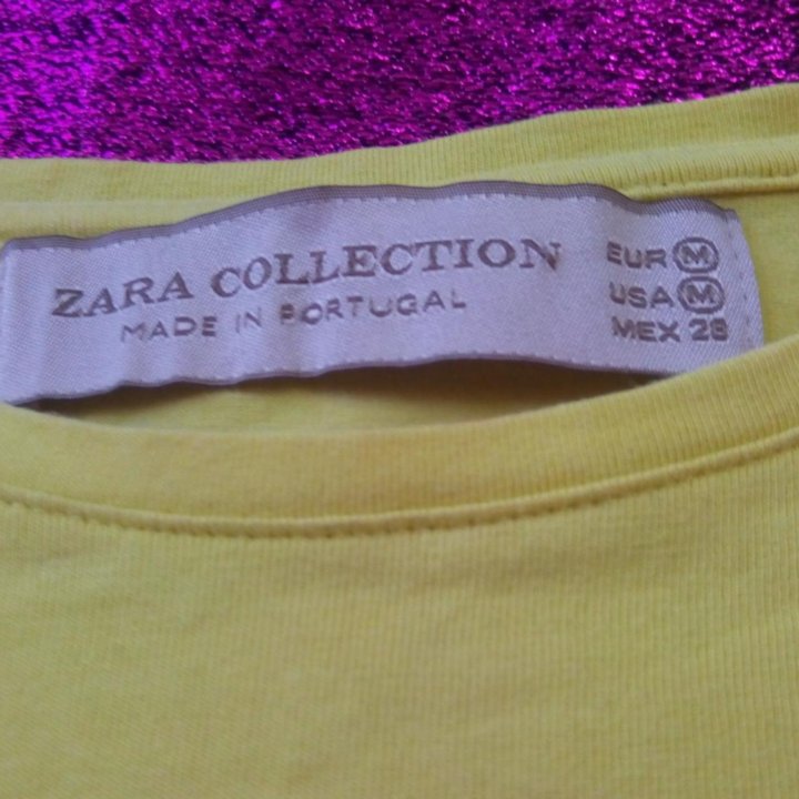 Футболка Zara,стразы.Оригинал, вышлю