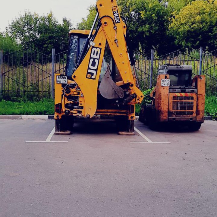 Экскаватор погрузчик jcb