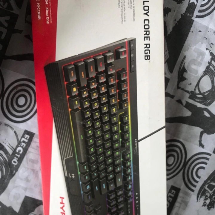 Игровая клавиатура hyperx alloy core rgb