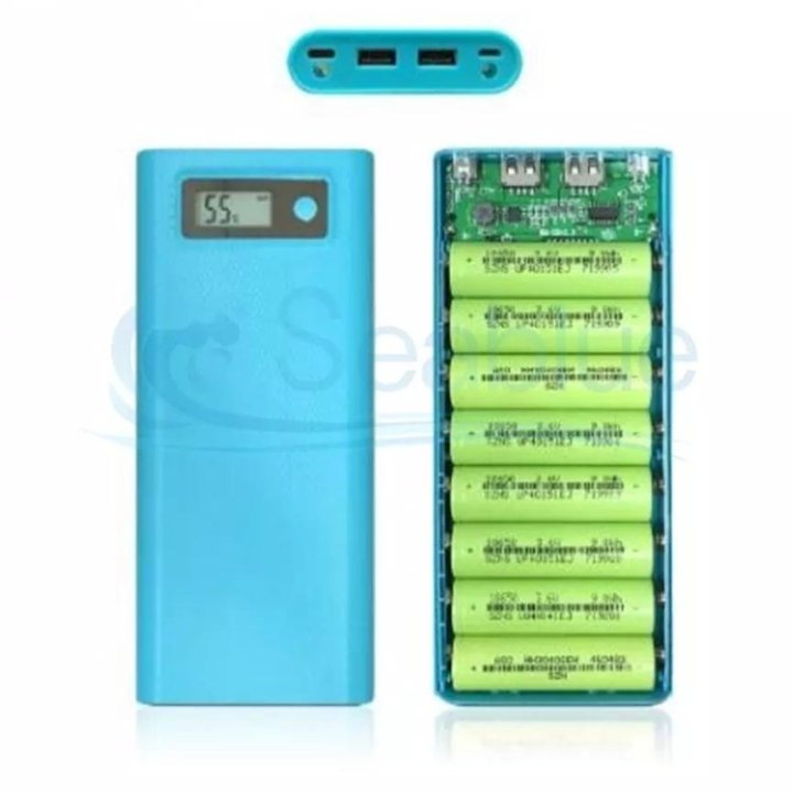 Power bank пустой корпус с платой 18650x8 L8 / M8