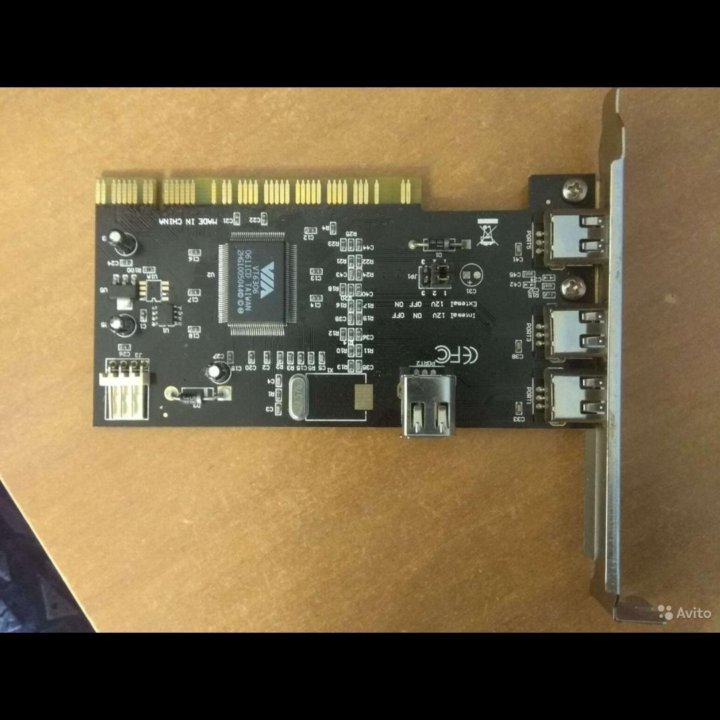 Контроллер PCI VIA6306 ieee1394