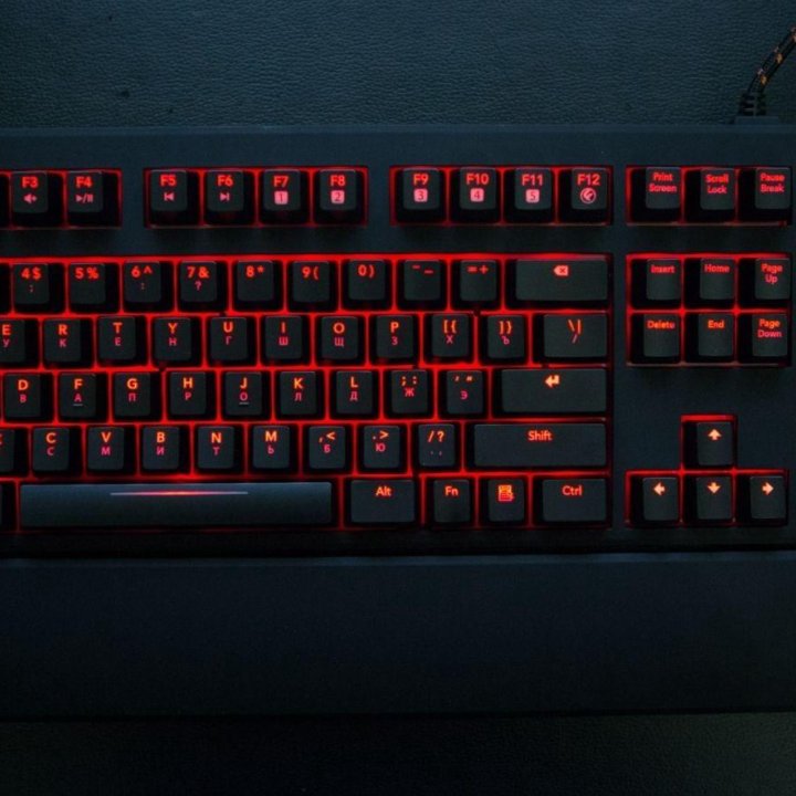 Func KB-460, механическая клавиатура,Cherry MX Red